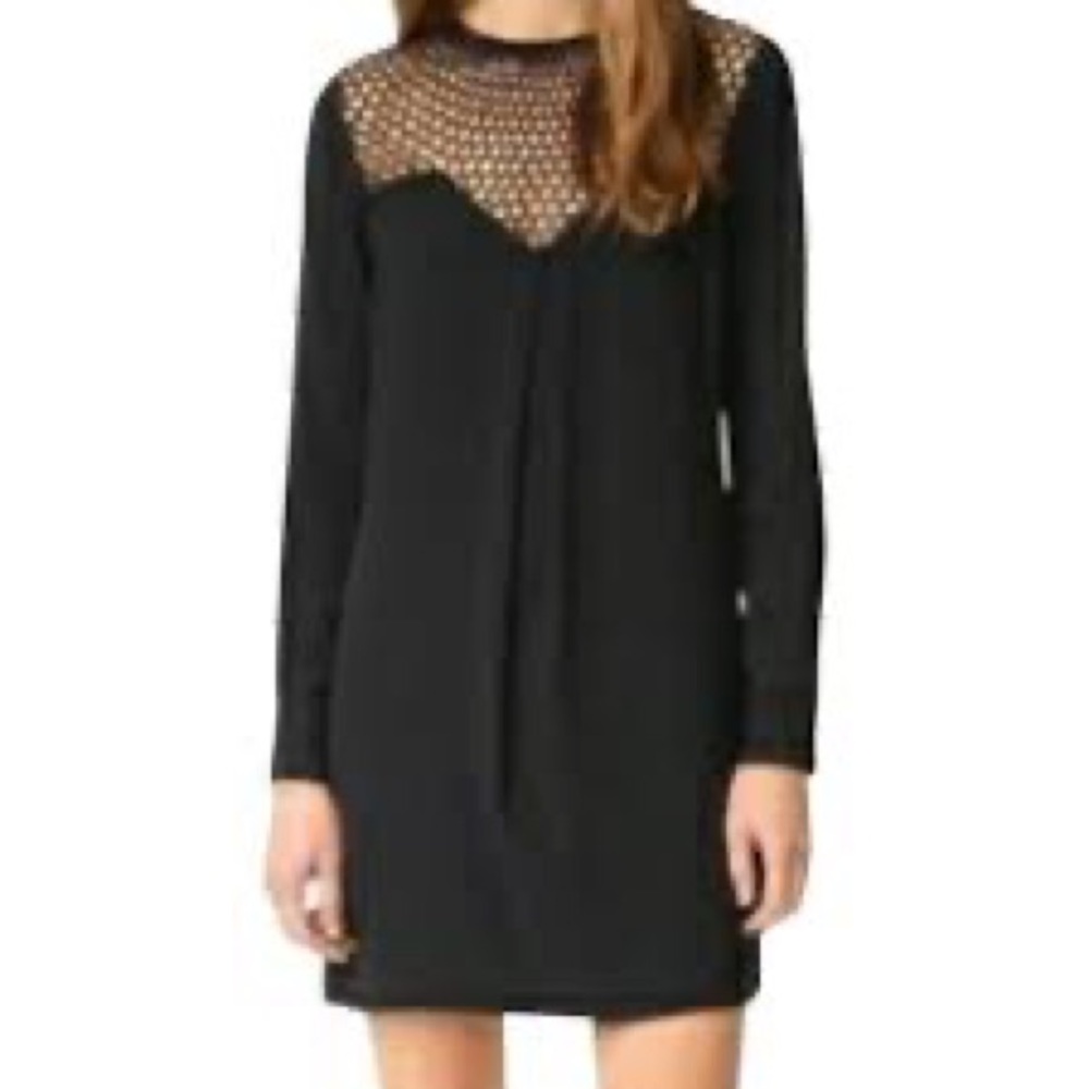 NWT ALC Crochet Yolk Mini Dress - Size 0